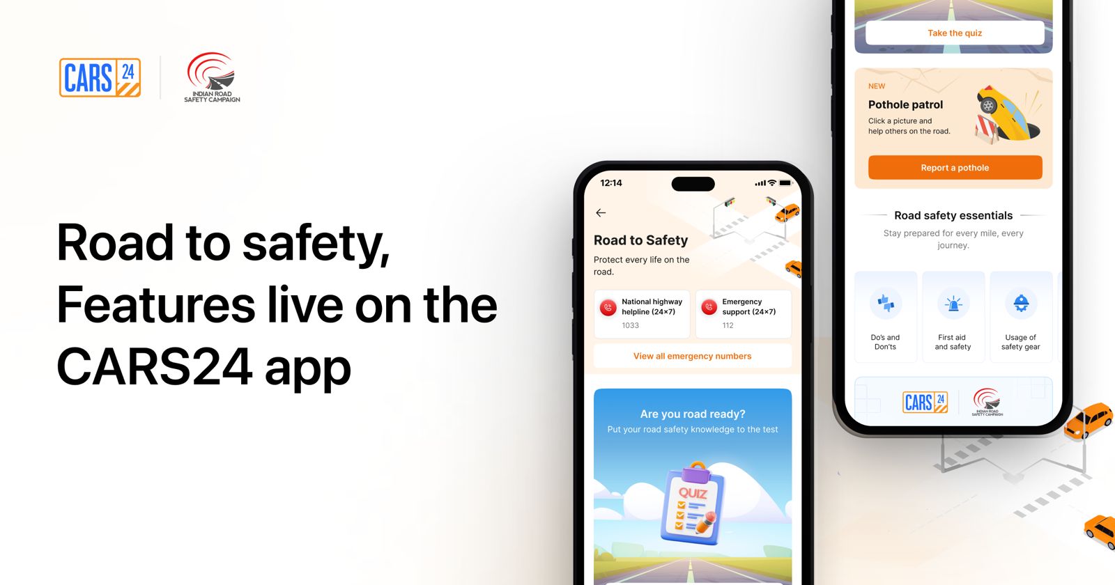CARS24 & IRSC Join Forces to Drive Road Safety in India